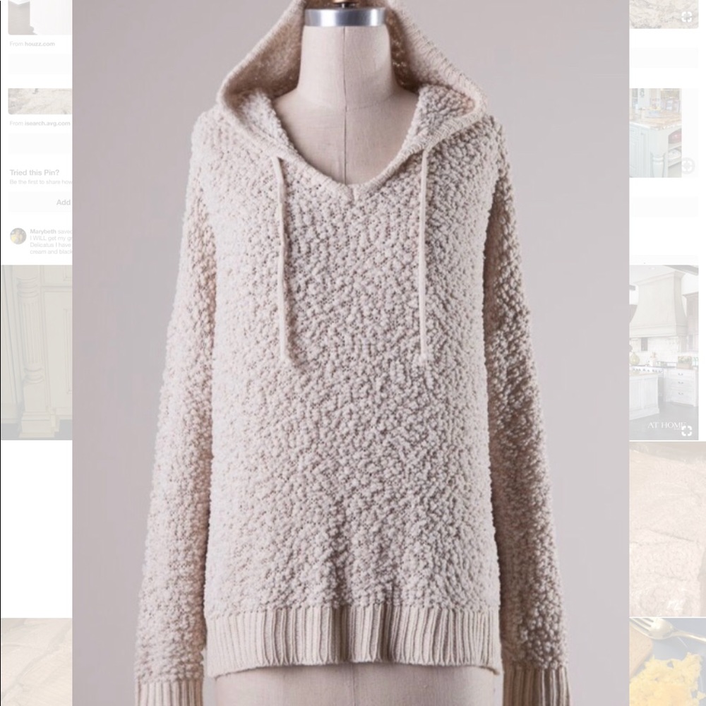 Popcorn sweater size S/M